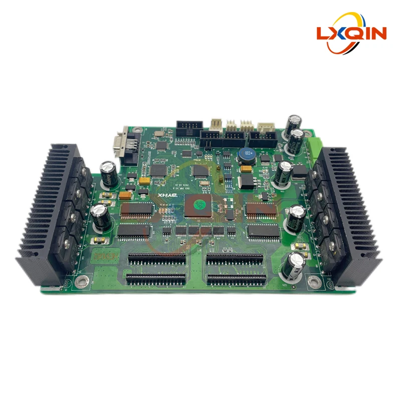 Papan LXQIN BYHX untuk DX5 Printhead kepala ganda untuk Xuli manusia Allwin Twinjet papan kereta Printer MainBoard V1.7.3 V1.7.2