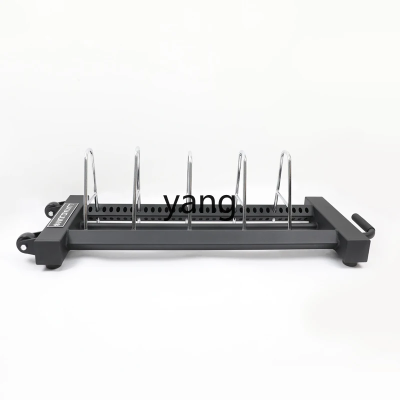 YJQ self-adjusting spacing barbell trailer storage rack barbell storage rack