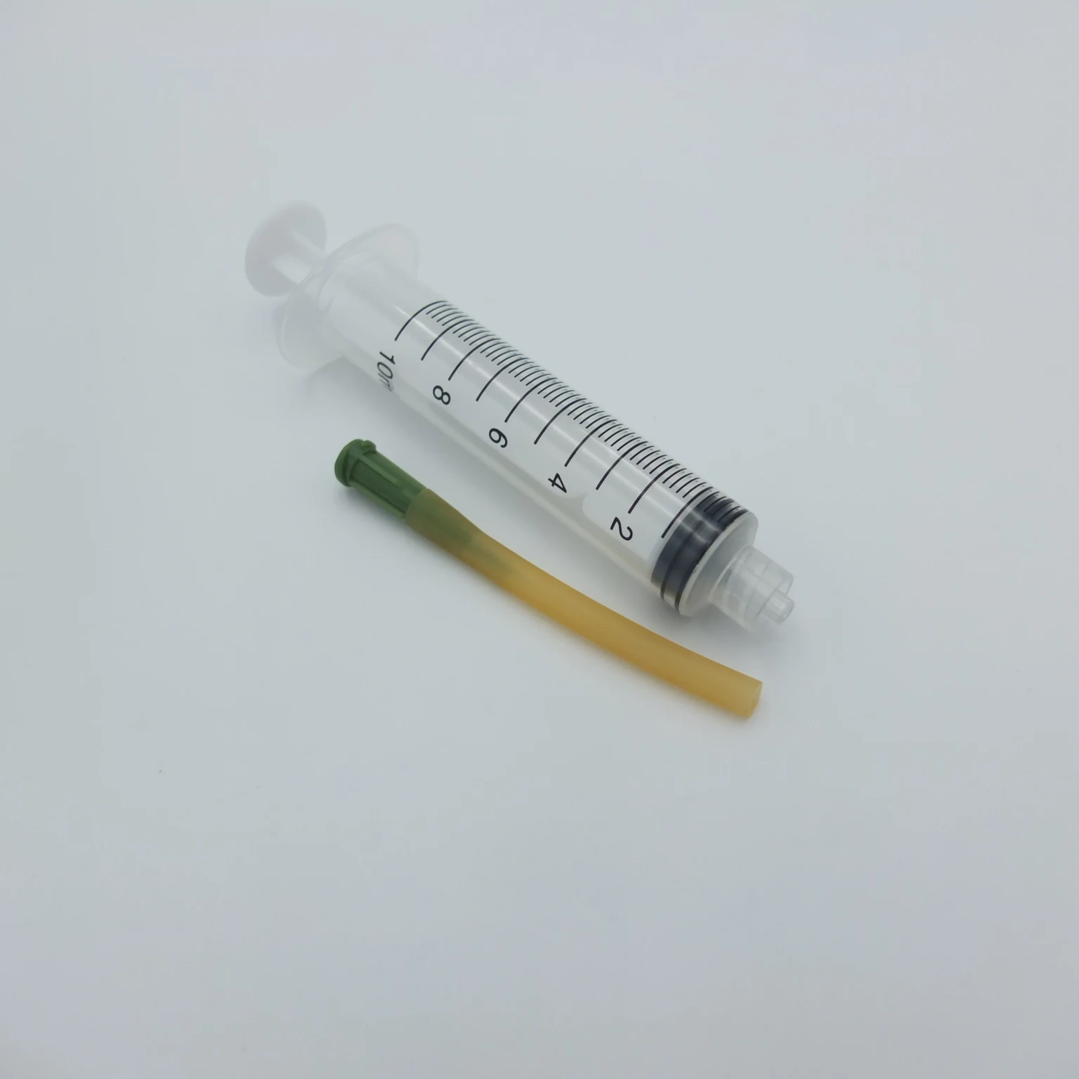 5pcs/lot Animal Pet Oral Feeding Syringe with Latex Tube OD=5mm ID=3mm Needle