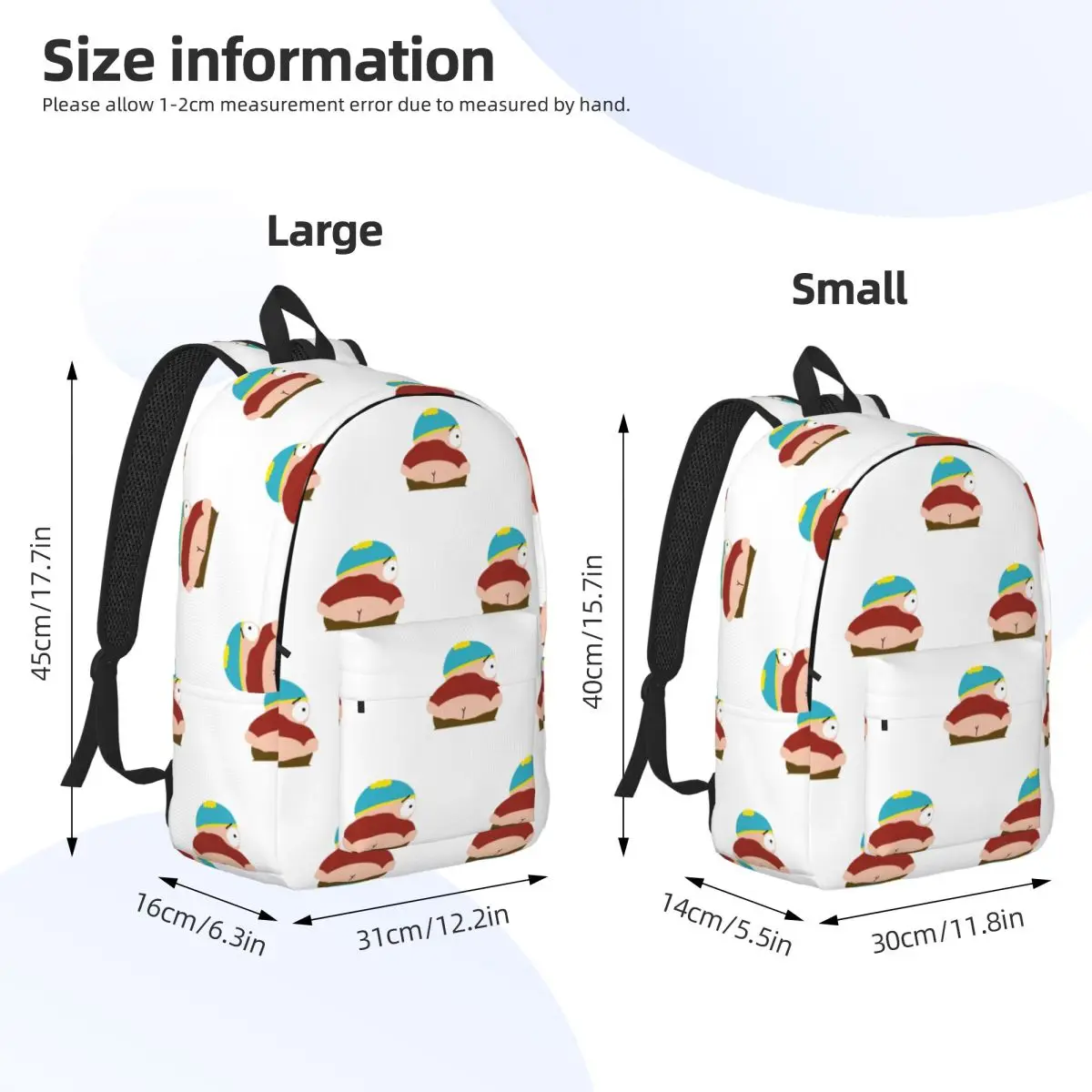 Southpark Theodore Epic Backpack Student BookBag Children School Bag Laptop Shoulder Bags for Boys Girls