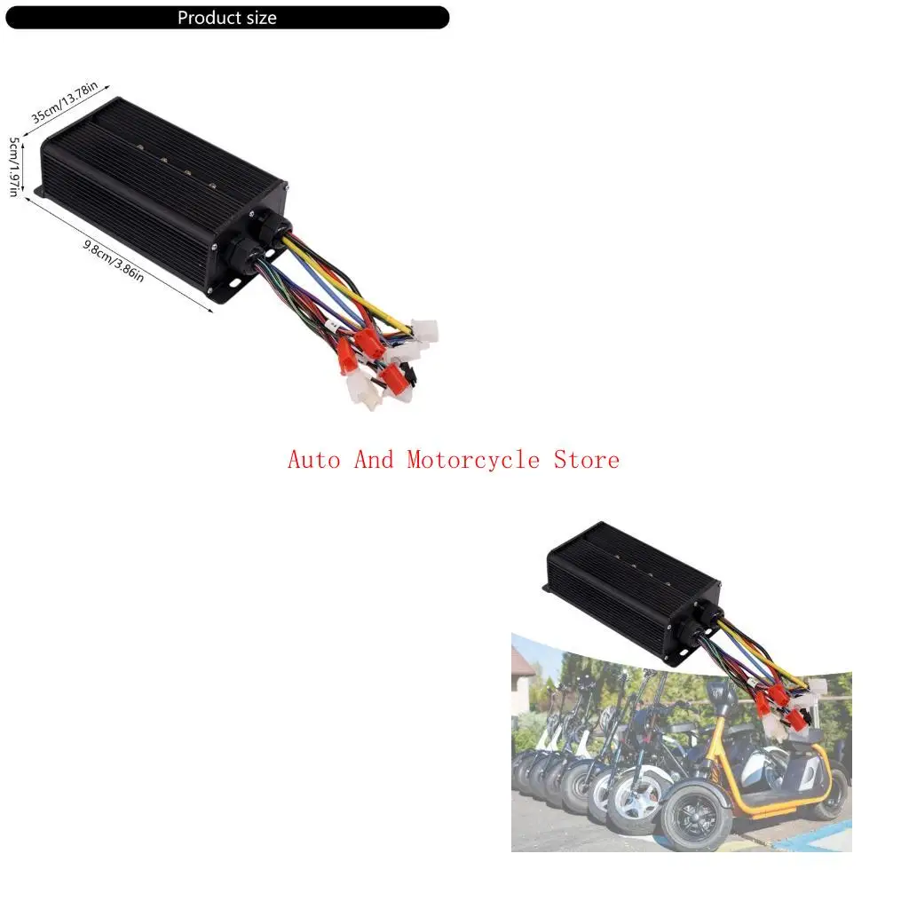 

Intelligent Algorithm 1200W 18 Tube Double Row Controller E Bike Scooter Part