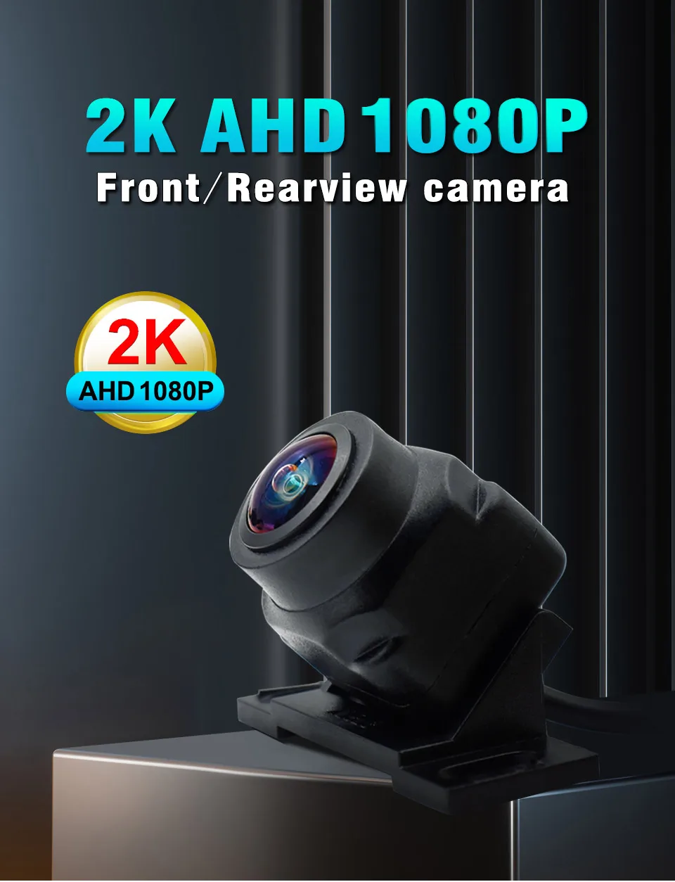 Telecamera T2 per Moto Monitor Vista a 360? Sensore CMOS 1/3 Impermeabile IP69K Telecamera T2 per Moto Monitor Vista a 360? Sensore CMOS 1/3 Impermeabile IP69K