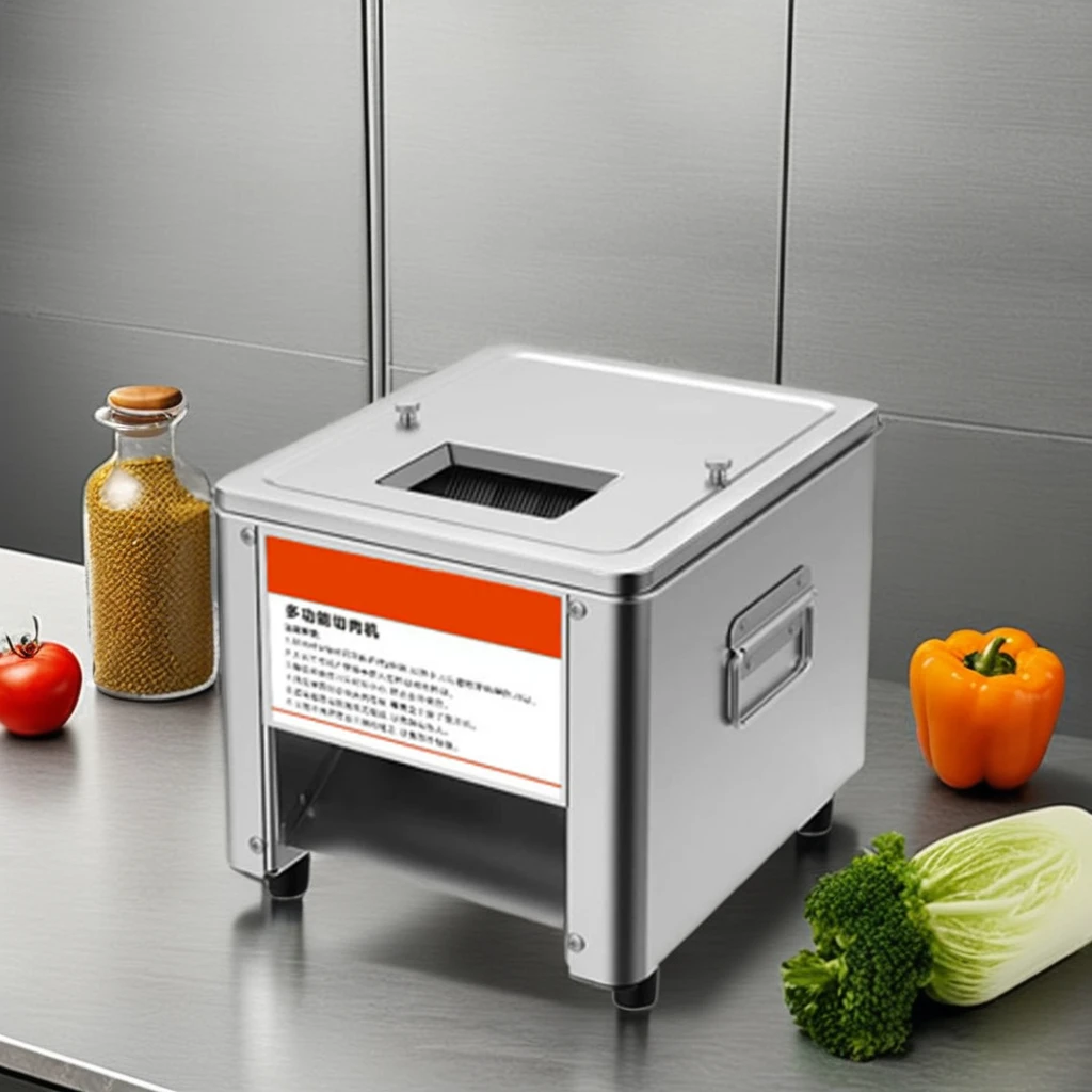 

220V Stainless Steel Electric Meat Cutting Used for Cut Meat Slices/Shredded Meat Multifunctional Food Chopper Chipper