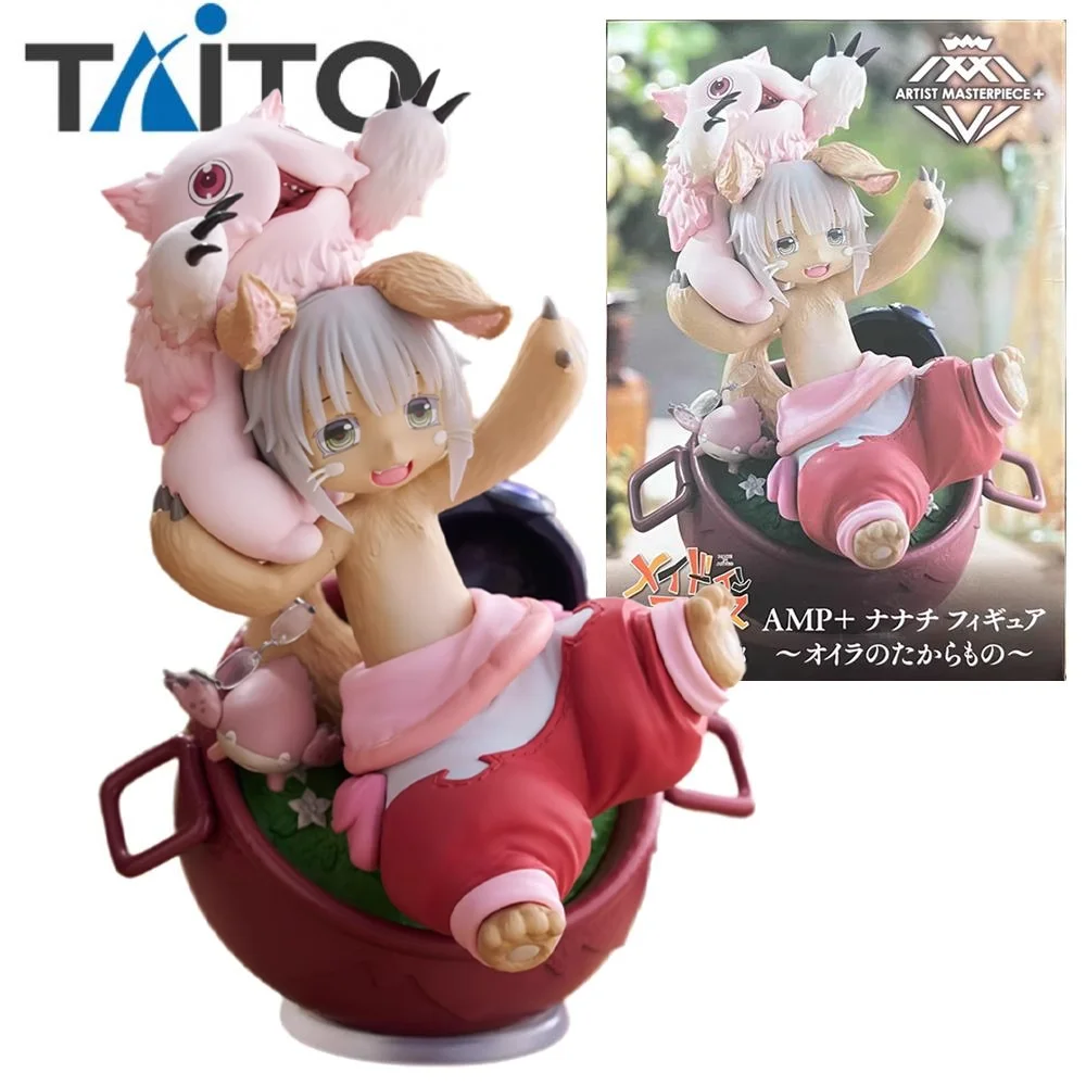 

Taito Original AMP Nanachi Made in Abyss Аниме Фигурка Игрушки Для Мальчиков Девочек Детей Подарки На День Рождения Коллекционная Модель