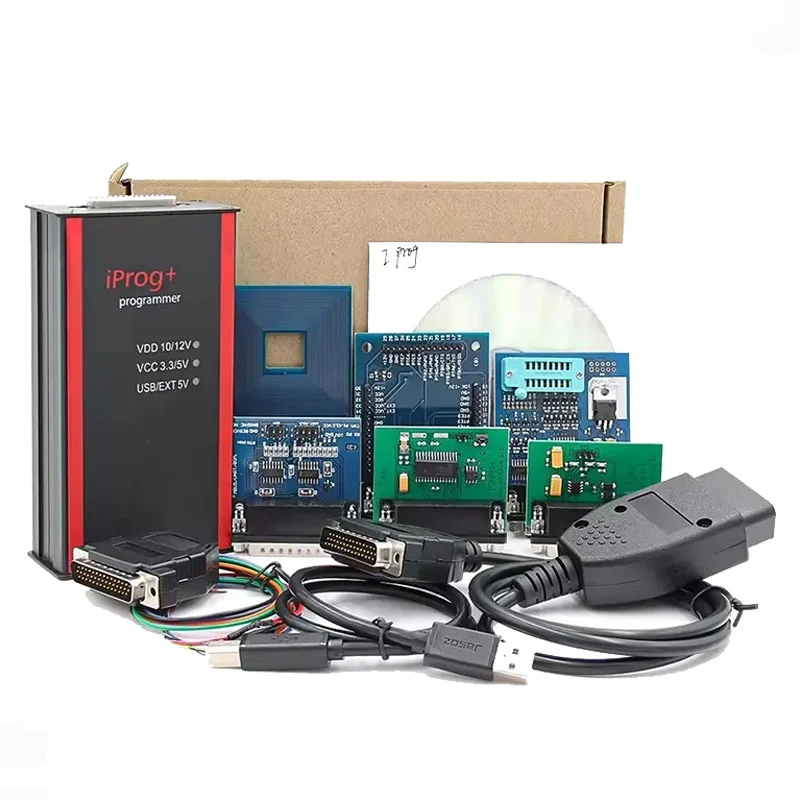 Iprog Pro V85 ECU مفتاح مبرمج أداة دعم Eeprom IMMO راديو السيارة Air`bag إعادة تعيين راديو لوحة القيادة كيلومتر مع محول 6/10/11