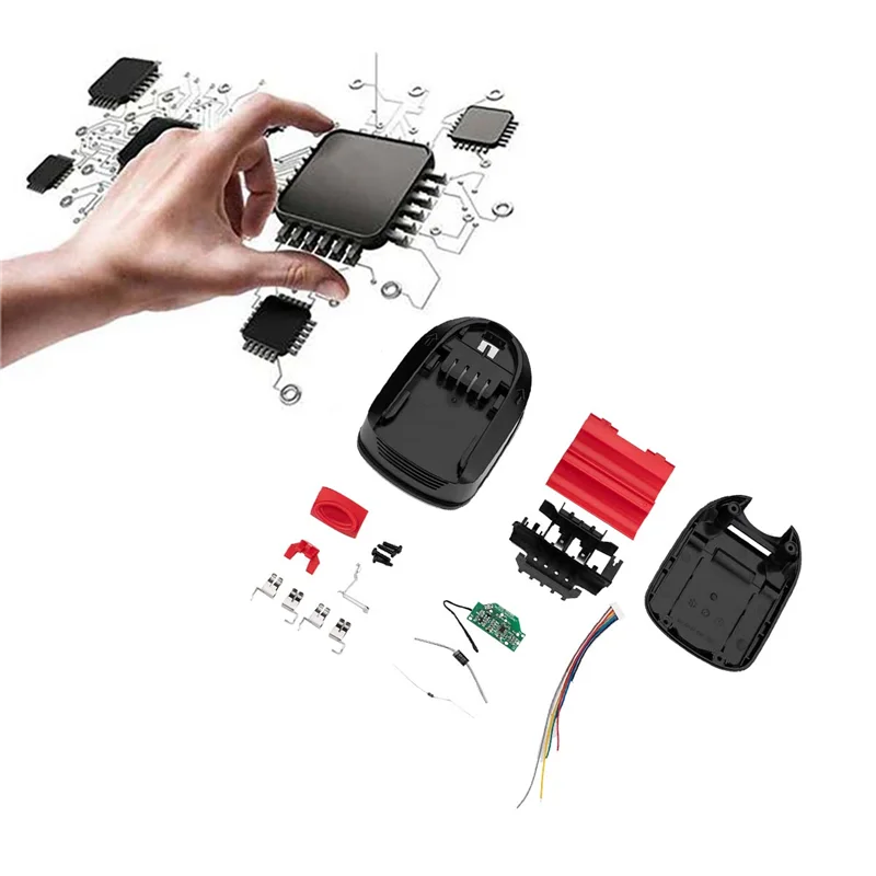 Battery Plastic Case for Bosch 18V PBA Old Model 5-Core Lithium Battery Protective Case Shell HOT