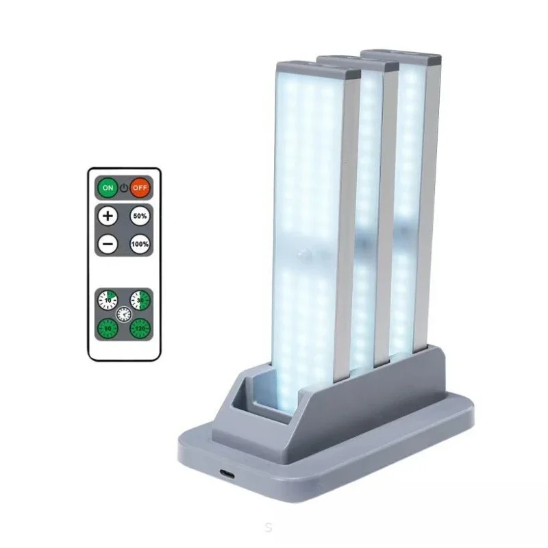 Human body sensor light, long magnetic usb base led cabinet wine cabinet wardrobe night light