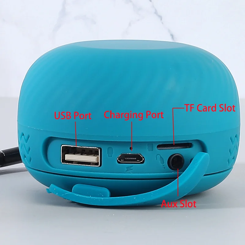 T&G TG628 New Portable Speaker Wireless Bluetooth Speaker Bass Subwoofer Waterproof Outdoor  Speaker Support FM Radio AUX TF USB
