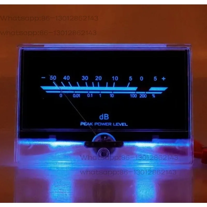 P-134 High Precision Backlit VU Audio Level Meter, Fever DB Amplifier Meter Head for Gallbladder Audio Machine