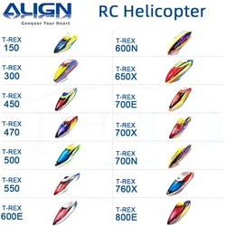 ALIGN T-REX 150 300X 450L 470L 500X/L 550X/L 600 650X 700E/L/X 760X 800E Fiber Glass Canopy Dominator Painted Canopy Helicopter