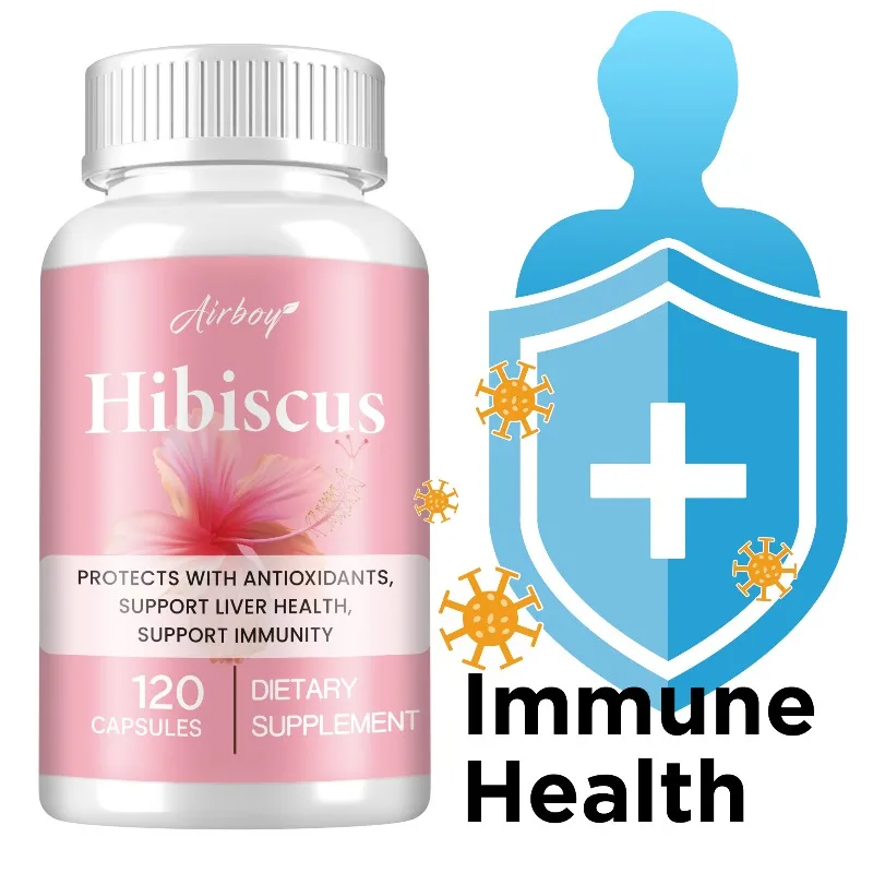 

Органические капсулы из гибискуса — здоровье печени, сердечно-сосудистые и поддержка здоровья сердца, антиоксидант