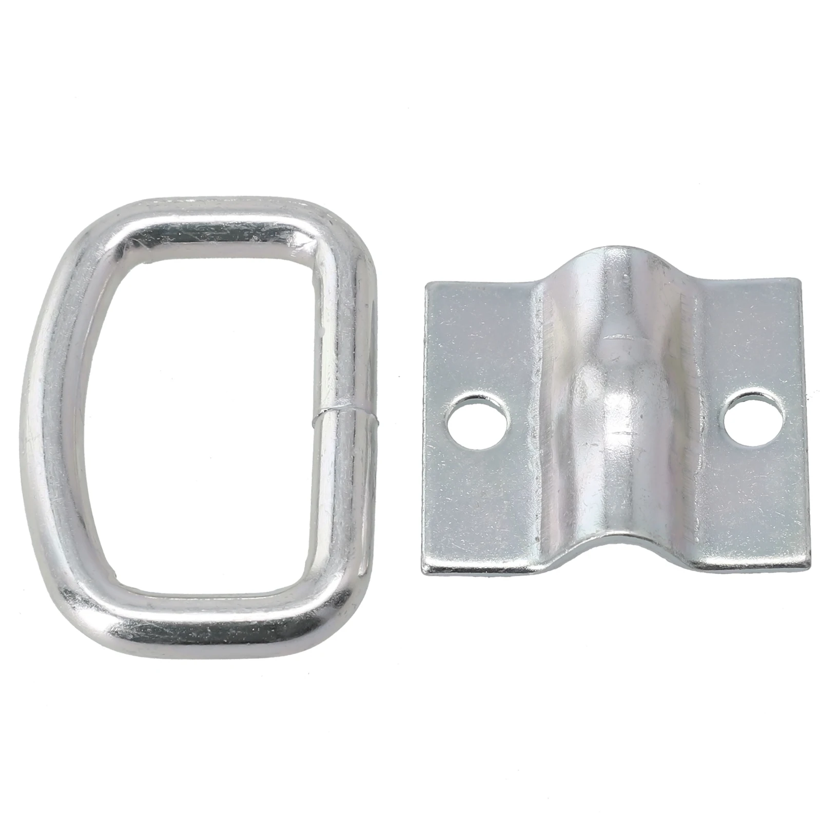 D Rings Hook Pull Ring Practical 30mm 7mm Car Modification New Silver Trailer Accessories Trailer Forged Lashing