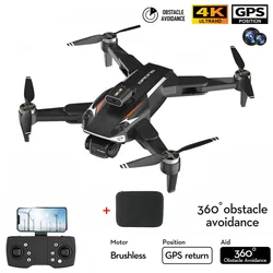 JJRC X25 GPS RC Drone w/ Intelligent Obstacle Avoidance Brushless Motor WiFi FPV 4K Dual HD Cams GPS Return RC Quadcopter Drone