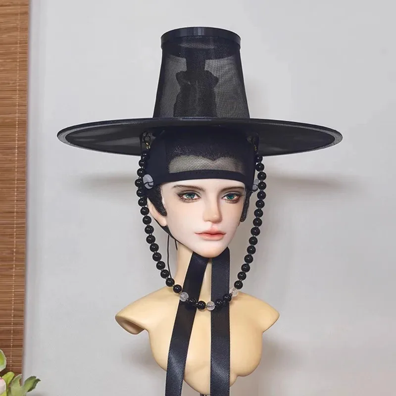 

CyKPOP Huntrix Saja Boys Jinu Cosplay Hat Stage Korean Official Uniform Hat Demon Hunters Huntrix's Enemies Halloween Accessory