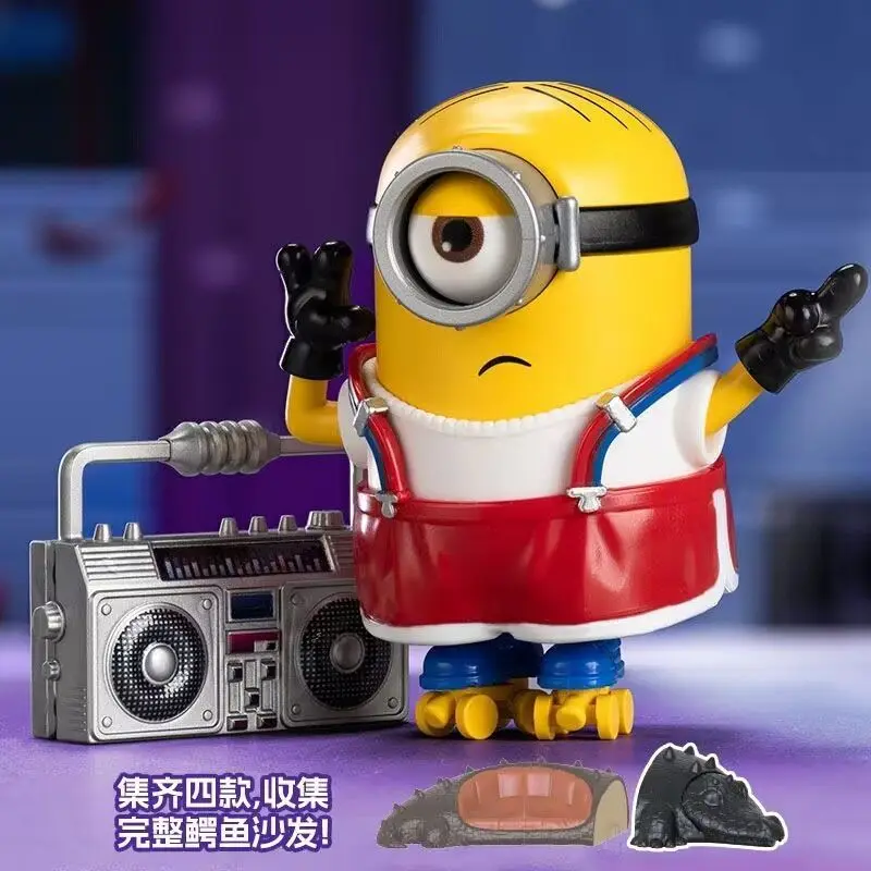 Blokees Despicable Me Minion dibujos animados versión mágica 2 celebración fiesta serie Kevin Carl Phil Stuart figura ensamblada juguete para niños