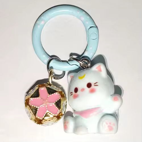 Fluffy Alpaca Elk Capybara Animal Keychains Resin Cartoon Lovely Funny Garlic Goose 3D Doll Pendant Bag Box Car Key Ring Jewelry - Image 26