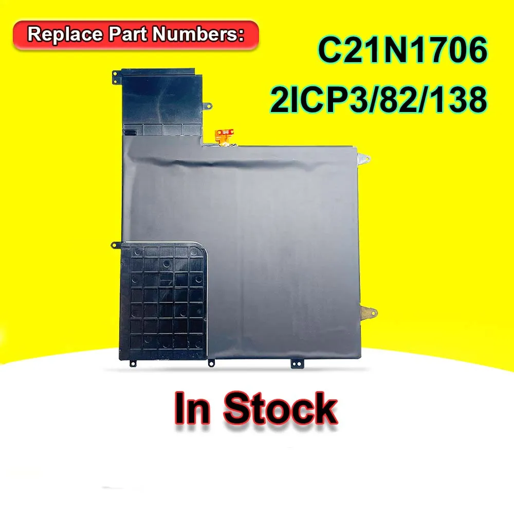 C21N1706 Laptop Battery For ASUS ZenBook Flip S UX370F UX370U UX370UA UX370UAR UX370UAF Series 2ICP3/82/138 7.7V 39Wh Batteries