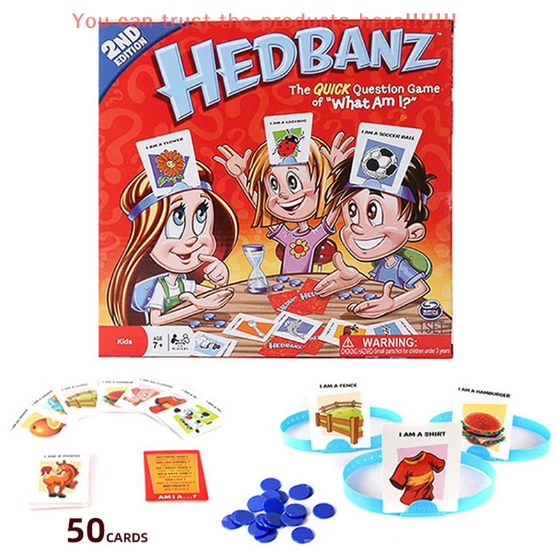 Игра HEDBANZ; Развлекательная игрушка для детей и родителей