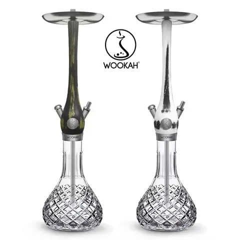 Wookah Shisha Hookah Set 65cm 304 Stainless Steel Large Hookah Smoking Set Russian Shisha With Bottle