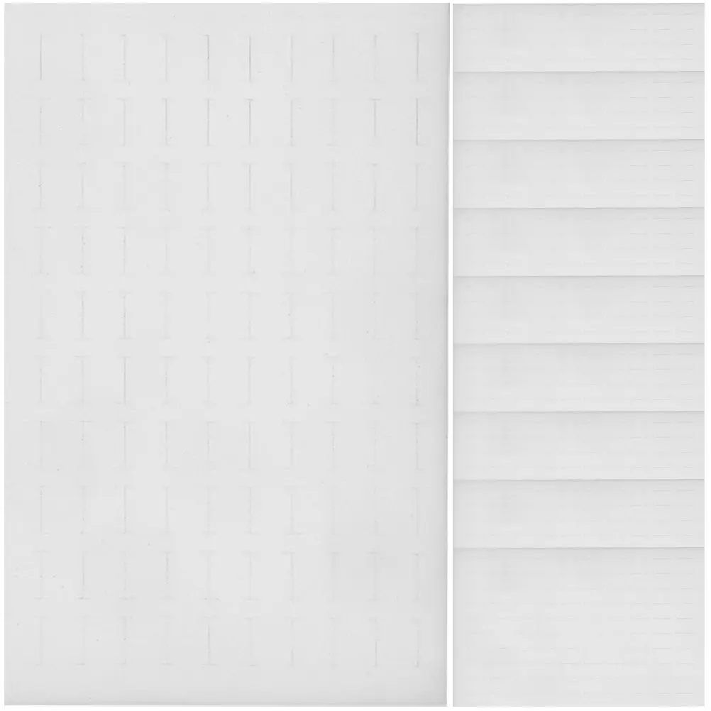 

10Pcs Universal Jewelry Sponge Insert Tray for Rings Earrings Brooches Display Storage Protection Cushion Foam Pad