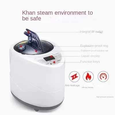 Portable Steam Sauna Set Foldable One Person SPA Tent with 2L Larger Steamer Remote Control 110V 220V