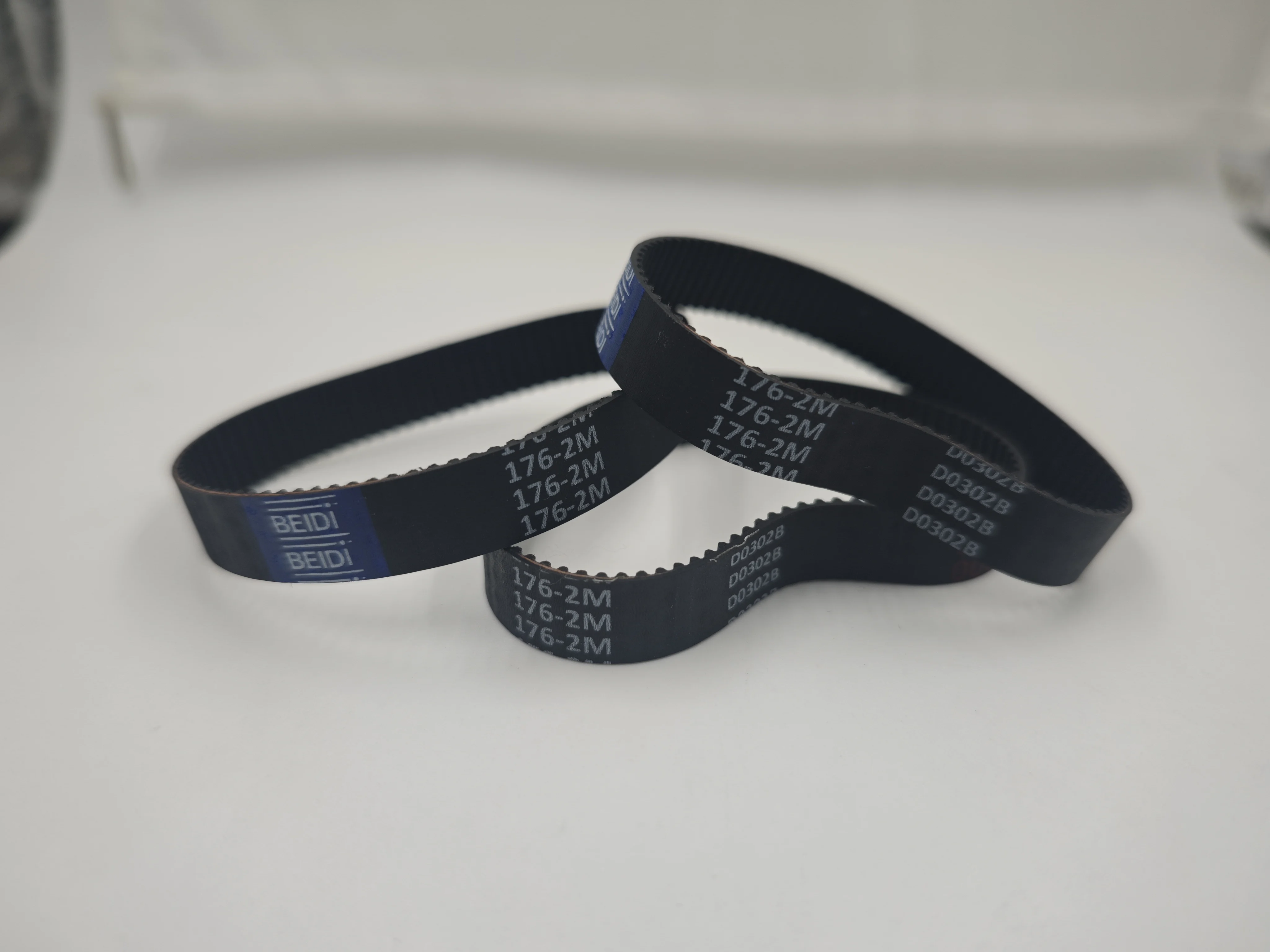 HTD 2M Closed Loop Rubber Timing Belt Width4/6/10/15mm Synchronous Belt Length 118 120 126 130 136 142 158 166 176 178 218 250mm