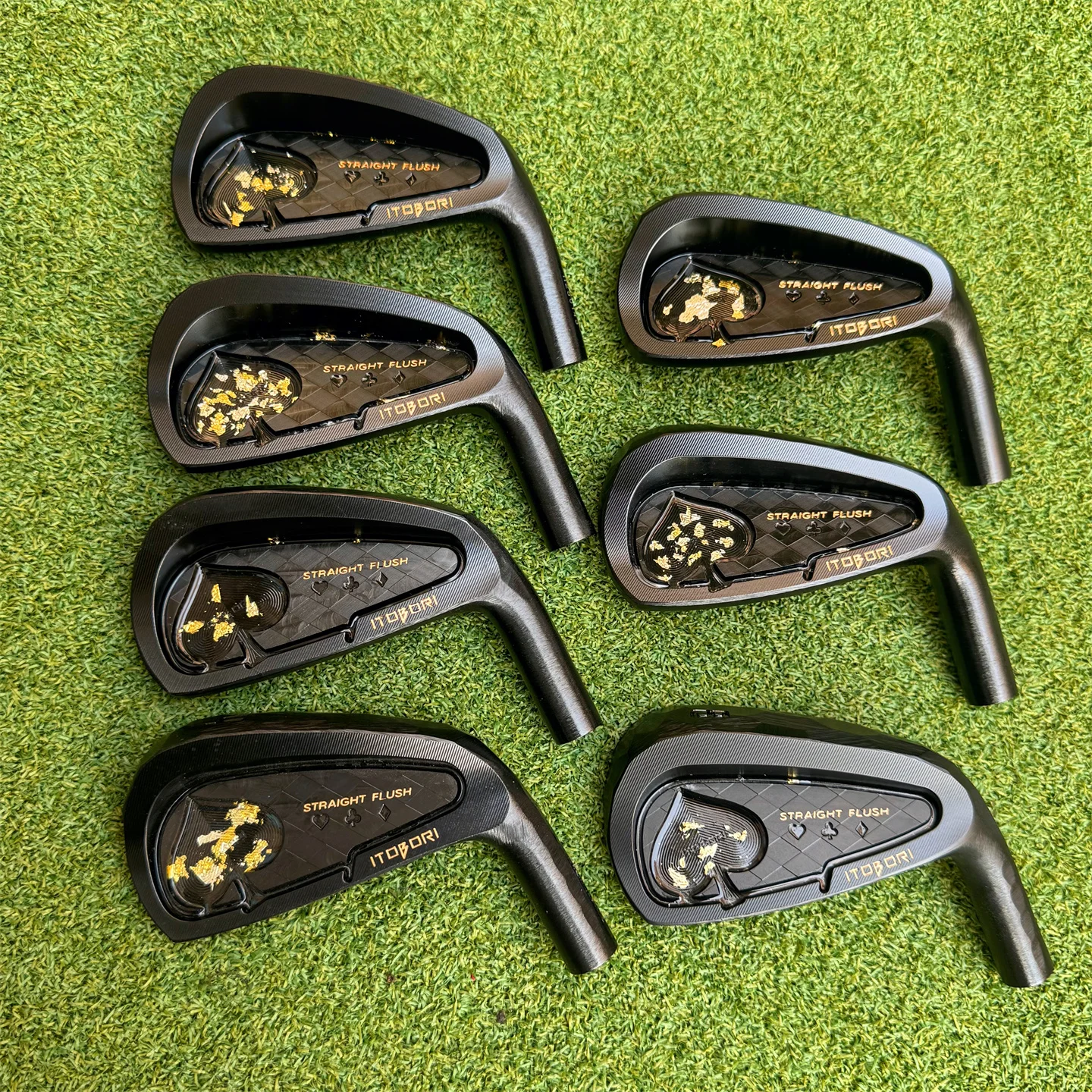 ITO BORI Golf Iron Forged Carbon Steel Golf Head #4-#P (7pcs) Easy for Play Good Quality