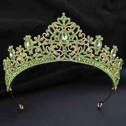Luxury Baroque Royal Queen Bride Tiaras and Crowns for Women Party Birthday Bridal Wedding Dress Crown Jewelry Accessories