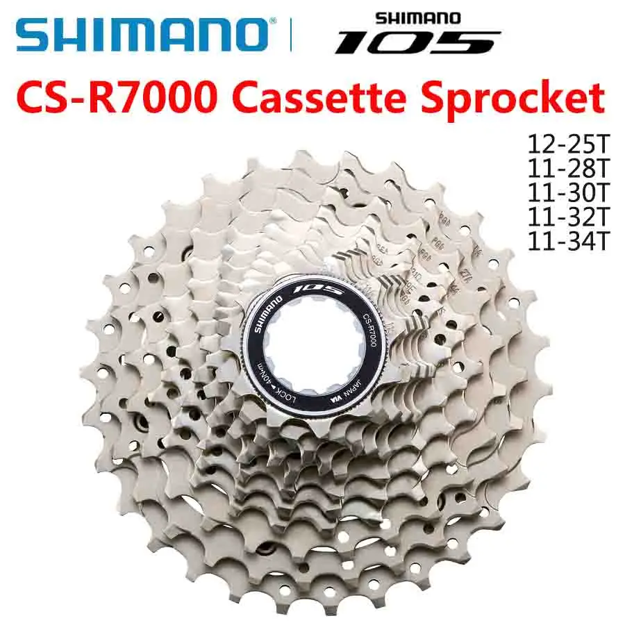 

SHIMANO 105 5800 R7000 Freewheel R7000 11s Cassette Sprocket 11 Speed Road Bike Cassette 11-28T 30T 32T 34T Bicycle Parts