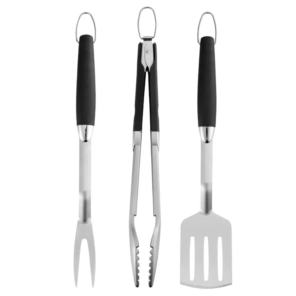

Stainless Steel Tools Barbecue Set Barbecue Utensils Shovel Fork Clip Outdoor Camping Holidays Gifts Safe
