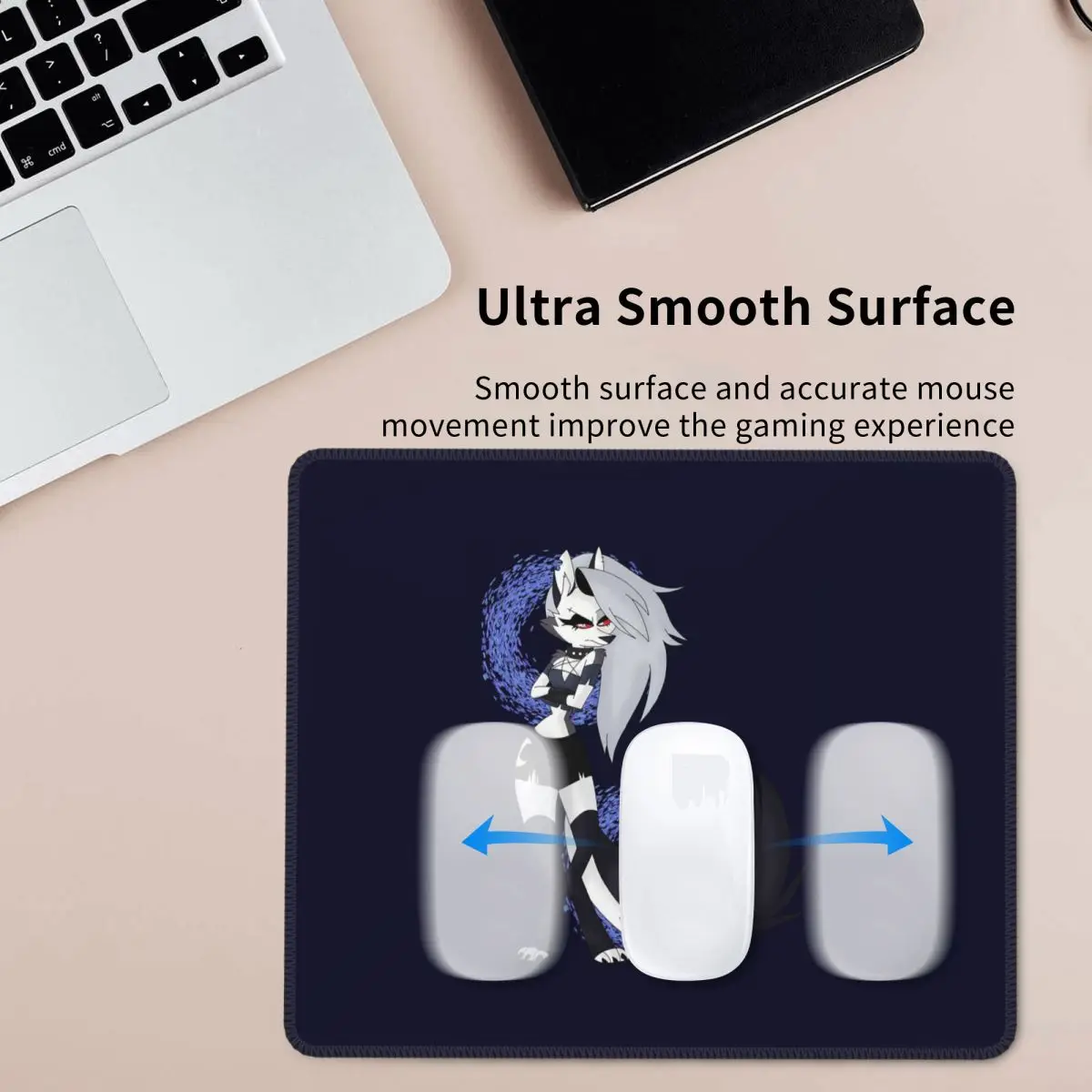 Multi-size Mouse Pad Loona Collage Helluva Boss Anime Gamer PC Laptop Mats Keyboard Carpet Computer Gaming Accessories Desk Mat