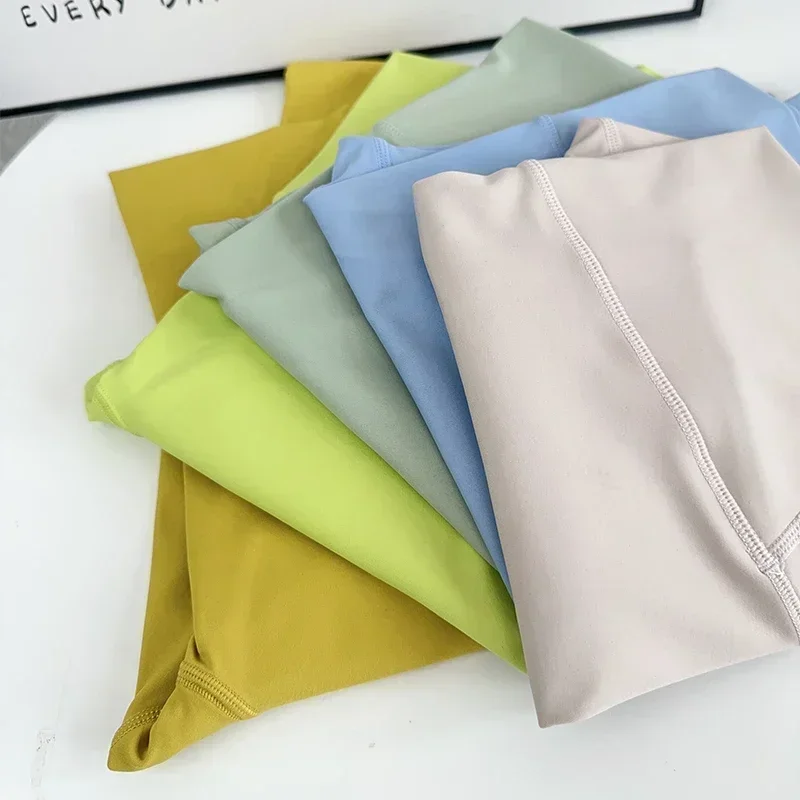 Hot Sale Fitness Female Leggings Running Pants Naked feeling Leggings High Waist Push Up Sport Women Fitness Running Yoga Pants view 4