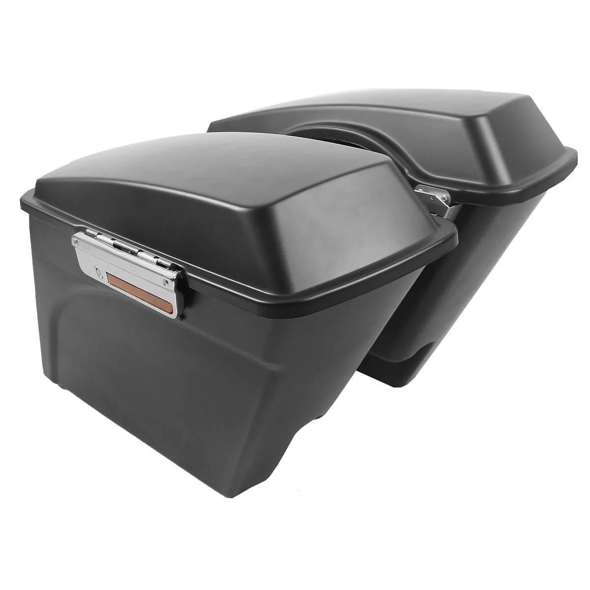 รถจักรยานยนต์ 5 "ยืดขยาย Hard Saddlebags สําหรับ Harley Touring รุ่น Electra Street Glide Road King FLH FLTR FLHX 93-13