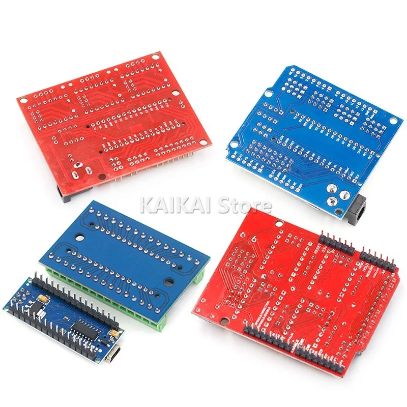 NANO V3.0 Controller Terminal Adapter Expansion Board NANO IO Shield Simple Extension Plate For Arduino AVR ATMEGA328P Nano 3.0