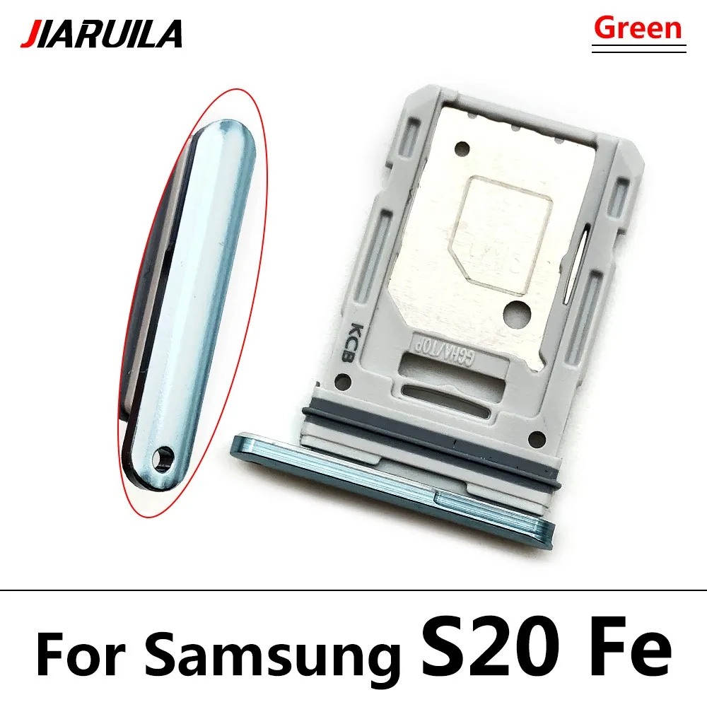 Mikro Nano SIM kart tutucu tepsi yuvası tutucu adaptörü soket için Samsung S20 FE S20 FE S20 Ultra S20 artı S20