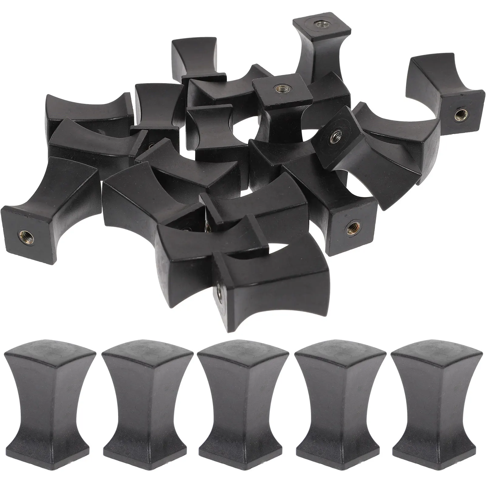 

20 шт. декоративных наконечников для ламп: практичные, стильные, прочные пластиковые ручки-держатели для абажуров, запасные части для ламп-арф