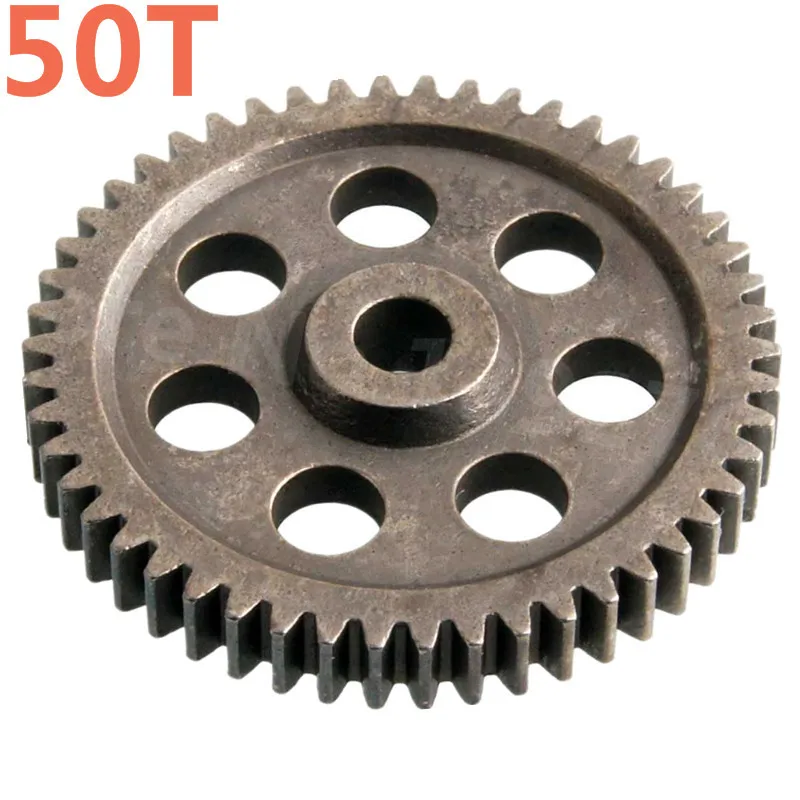 18250 HSP Flying Fish 2 Parts Metal Spur Gear 50T Teeth 1/16 RC Car Kidking Troian Zillionaire Truck Buggy