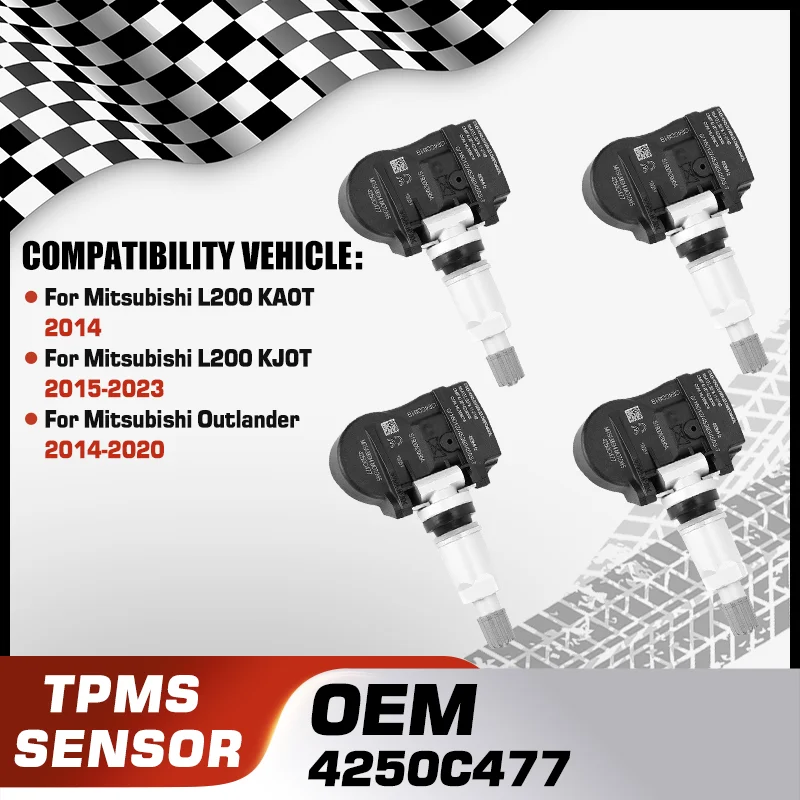 

Tire Pressure Sensor TPMS For Mitsubishi L200 KA0T 2014 Mitsubishi L200 KJ0T 2015-2023 Mitsubishi Outlander 2014-2020 4250C477