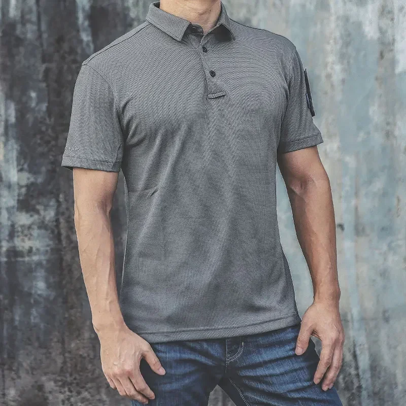 

Мужская рубашка-поло Emersongear Blue Label, тактическая быстросохнущая уличная повседневная спортивная футболка для охоты и пешего туризма, кемпинга EMB9428