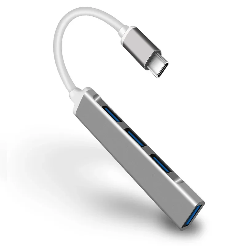 레노버 화웨이 샤오미 맥북 프로 15 에어 프로 액세서리용 USB C 타입 허브, 3.0 3.1 4 포트 멀티 스플리터 어댑터, OTG