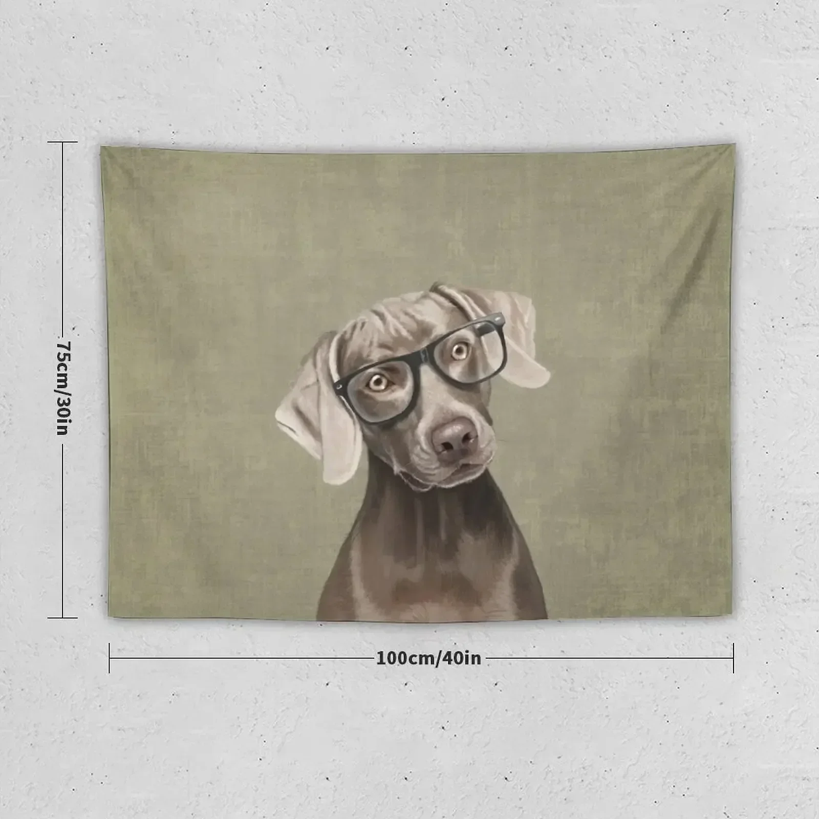 Mr Weimaraner Tapestry Decoration Aesthetic Wall Hangings Decoration Decorations For Your Bedroom Tapestry