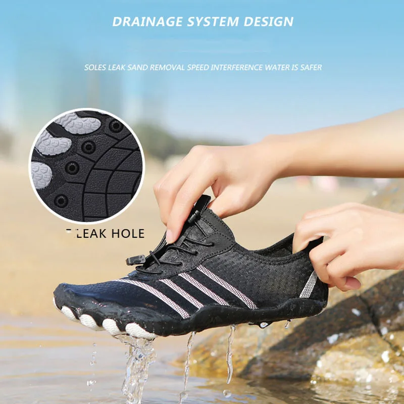 Oulylan Water Shoes Men Women Beach Aqua Shoes Quick Dry Barefoot Upstream Hiking Wading Sneakers Swimming Climbing Shoes