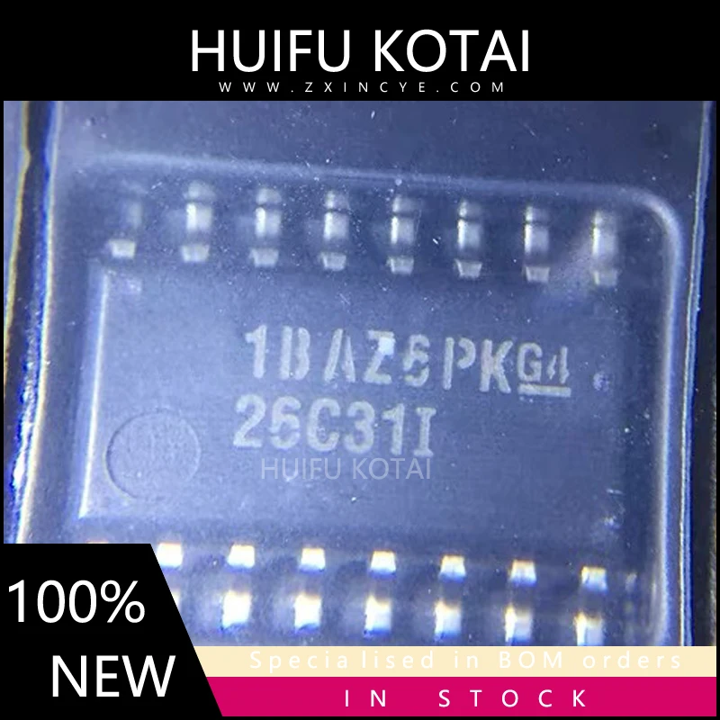 10PCS  AM26C31IDR 26C31I SOIC-16  New Spot Inventory