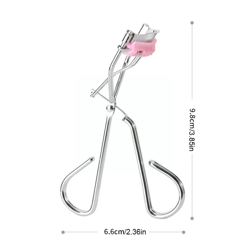 Dames Professionele Wimper Krultang Met Kam Pincet Make-Up Wimper Cosmetische Tool Curling Clip Beauty Tools Eye B0m6