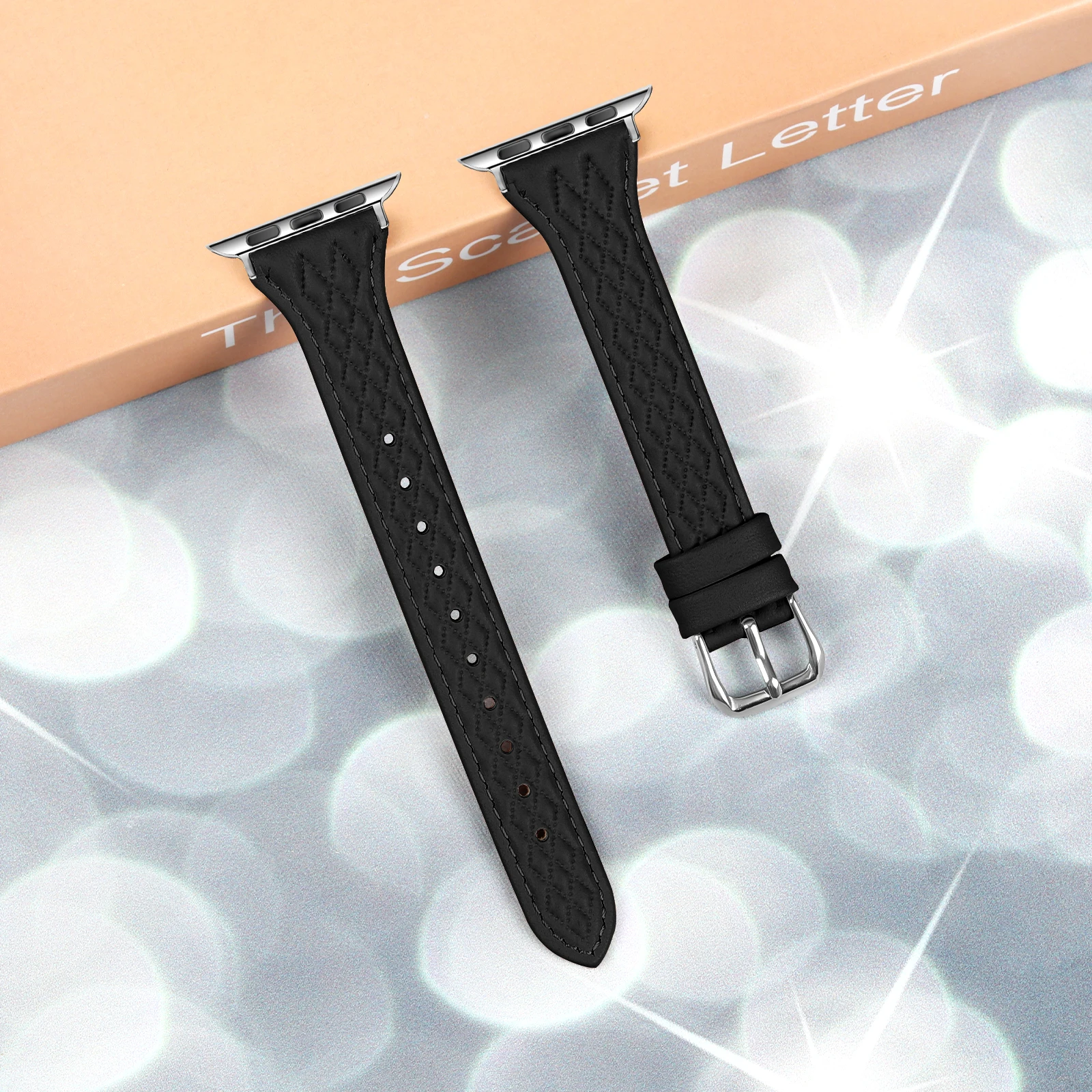 strap For Apple watch Ultra 2 Leather band 46mm 44mm 45mm 49mm 40mm 42mm 38mm 41mm sport bracelet iWatch series10 9 8 7  5 6 se