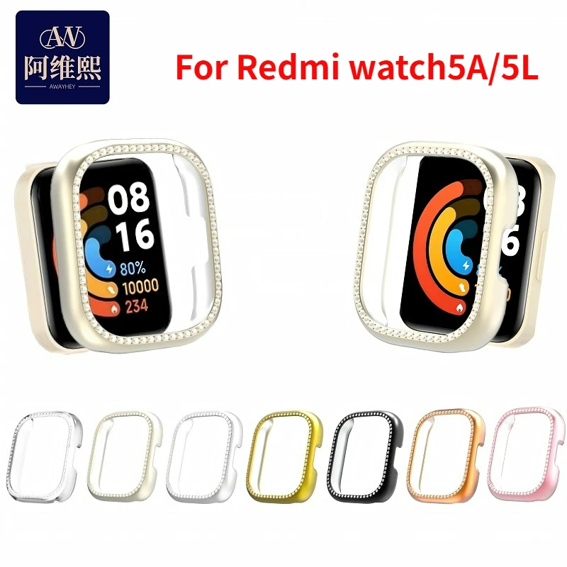 �y�Z�[�����zRedmi Watch 5 Active/Lite �_�C�������h�X�^�b�Y�t������ی�J�o�[�A��I�ȕی�V�F���A�N�Z�T���[�t��