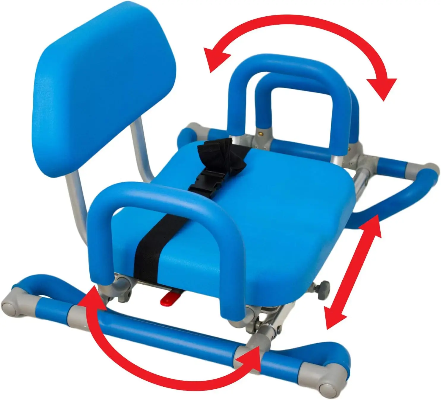 Health Bath and Shower Chair with Padded Swivel Seat