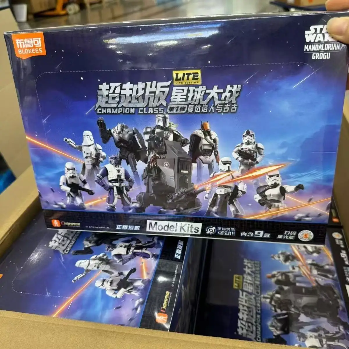 新入荷-blokees-スターウォーズ-ビヨンドバージョン-lite-gv01-マンダロリアンとグーグー-アクションフィギュア-コレクタブルトイ