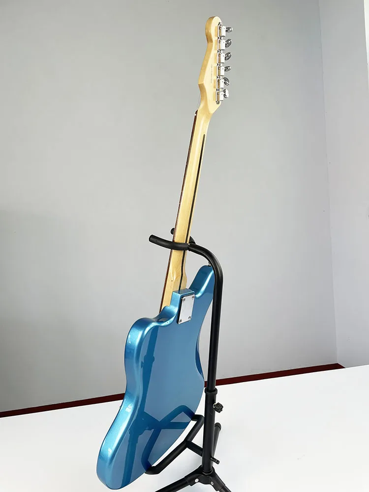 JA Electric Guitar,Mahogany Body and Maplp Neck,Rosewood fingerboard，Metallic blue