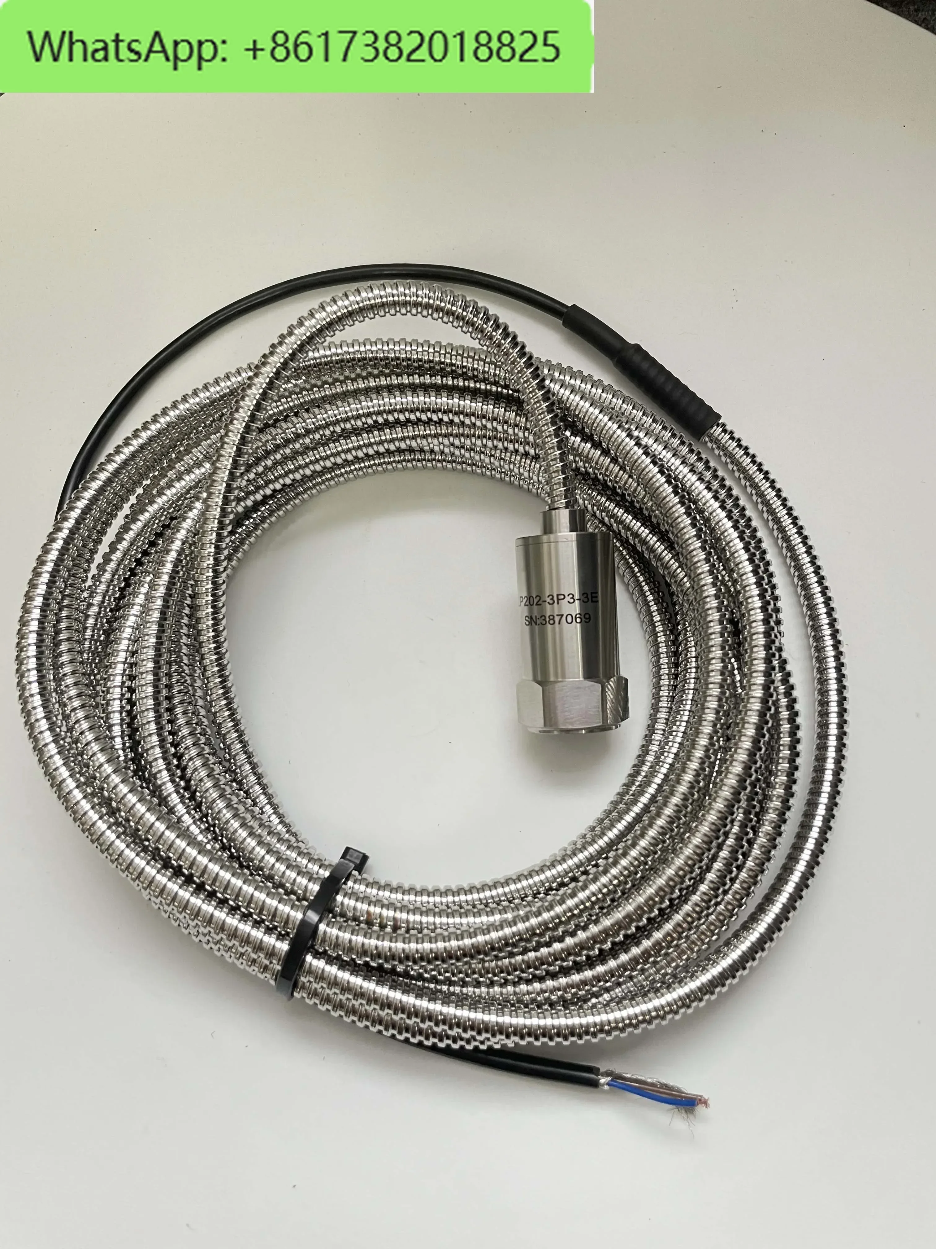 Czujnik wibracji CTC, oryginalny amerykański, typ prędkości, pętla zasilania, czujnik wibracji z pancerną ochroną.